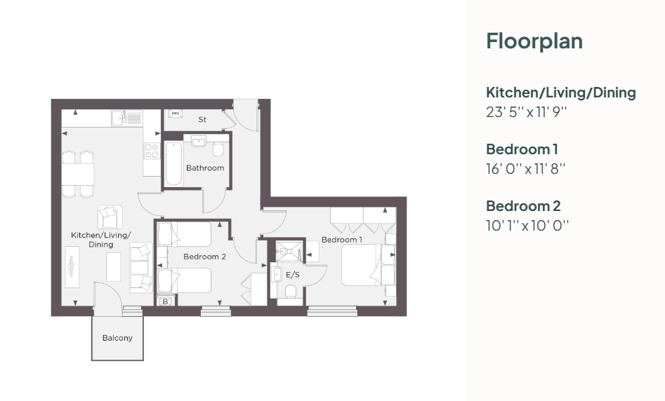 Lexden Gardens, Lexden Road, Colchester floorplan