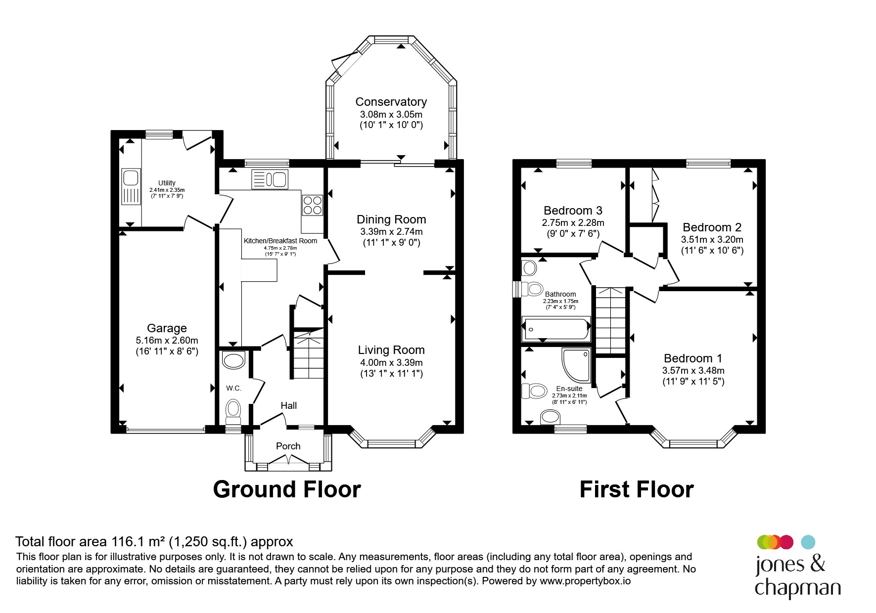 16, Westbury Close, Liverpool floorplan