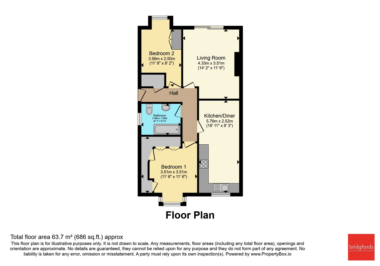 35, Old Oak Drive, Lancashire floorplan