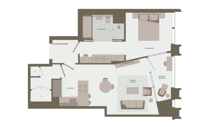 SW1A floorplan