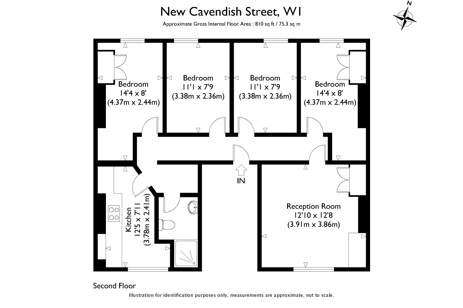 4 Bedrooms Flat to rent in New Cavendish Street, London W1W