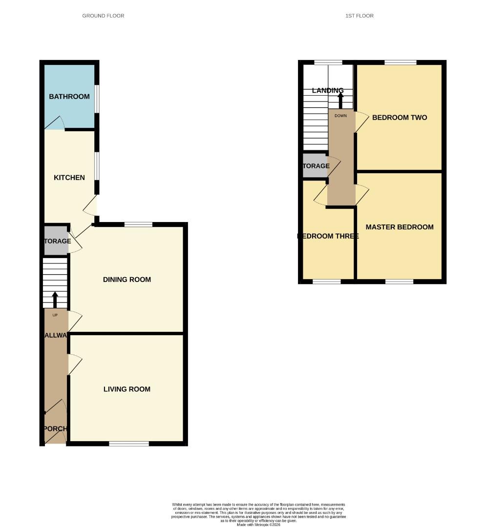 14, Rosemount Road, Bishop Auckland floorplan