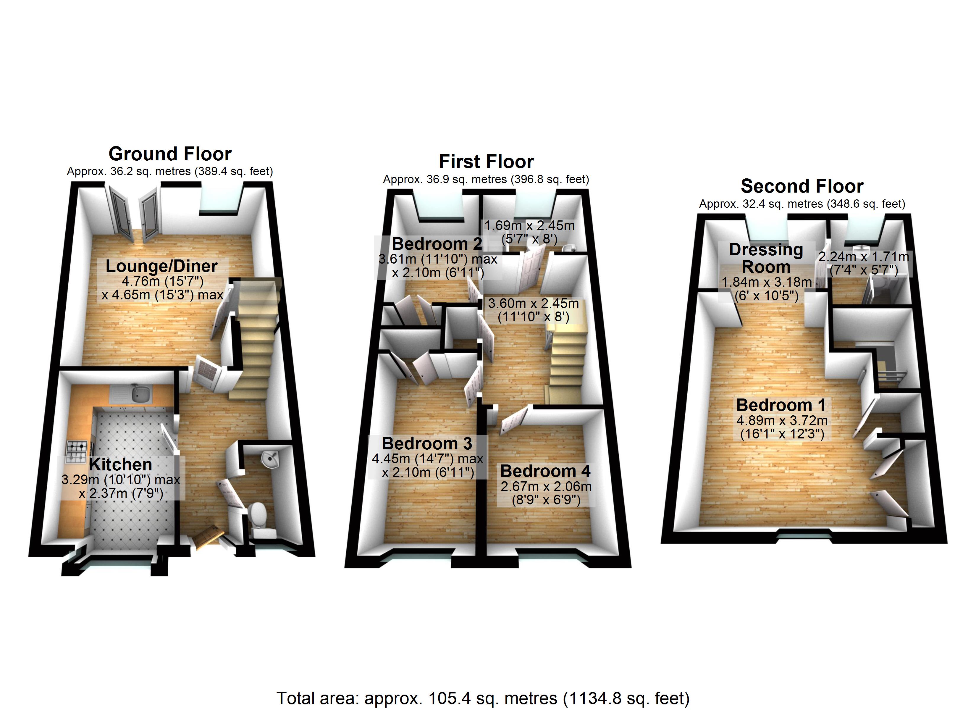 4 Bedrooms End terrace house for sale in Brompton Road, Hamilton, Leicester LE5