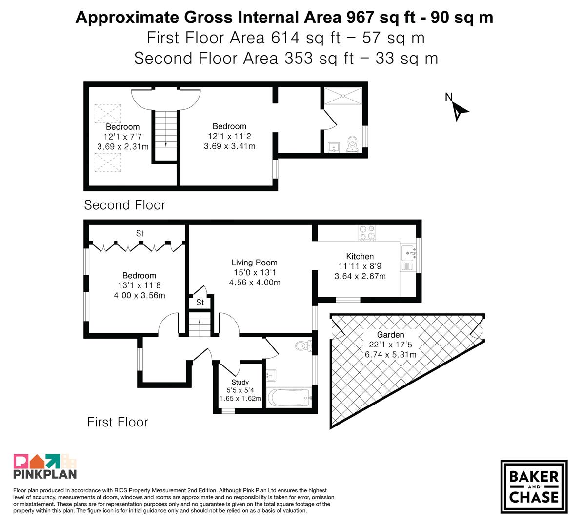 2a, Brodie Road, Enfield floorplan