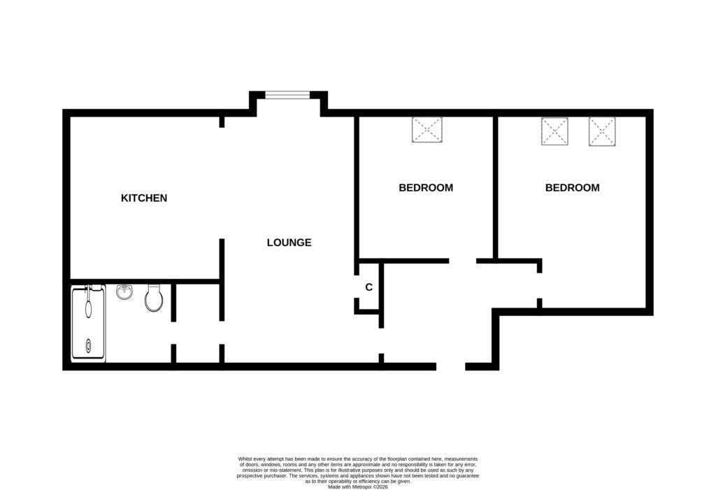1F Catherine House, Catherine House, Arbroath floorplan
