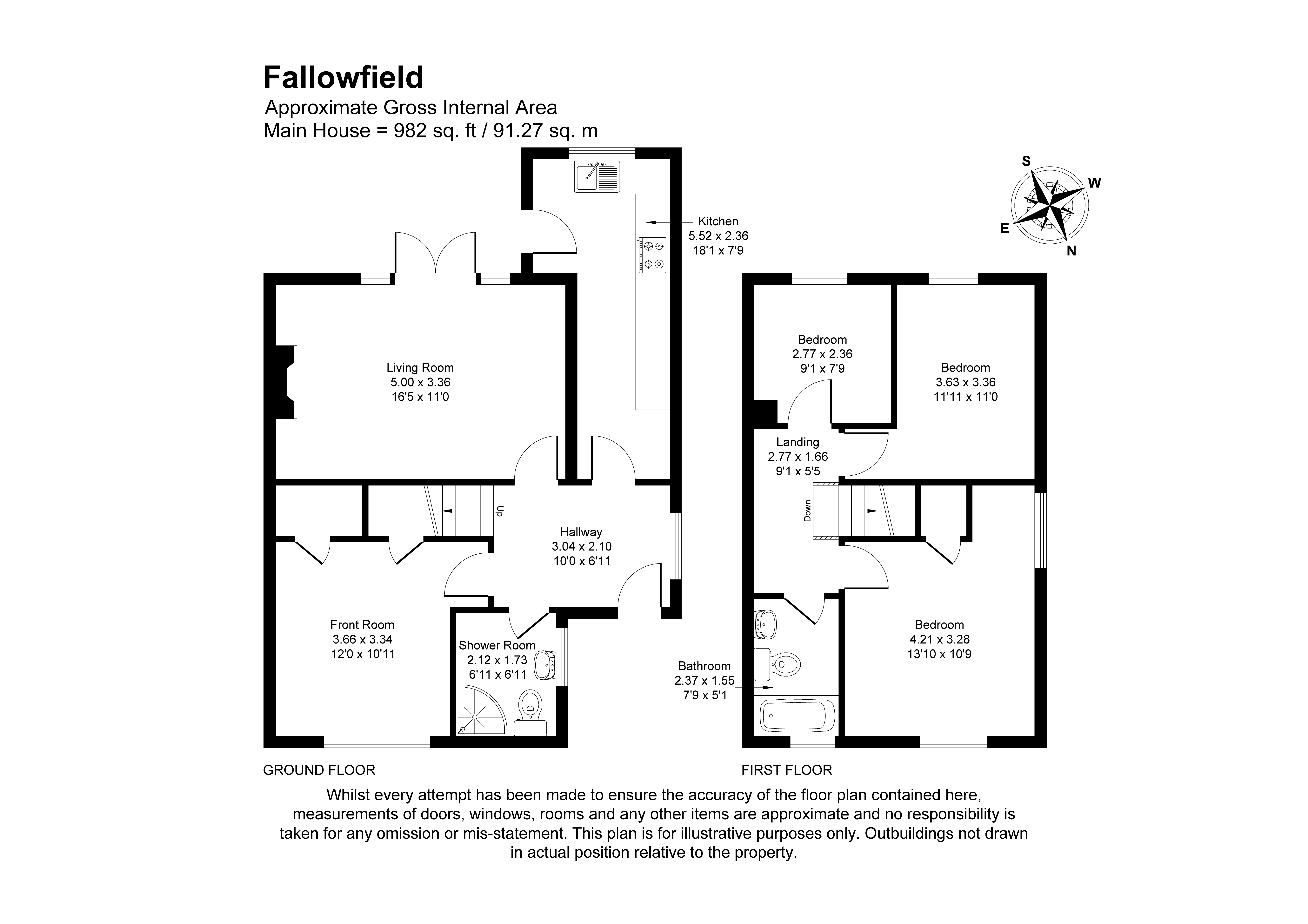 18, Fallowfield, Welwyn Garden City floorplan