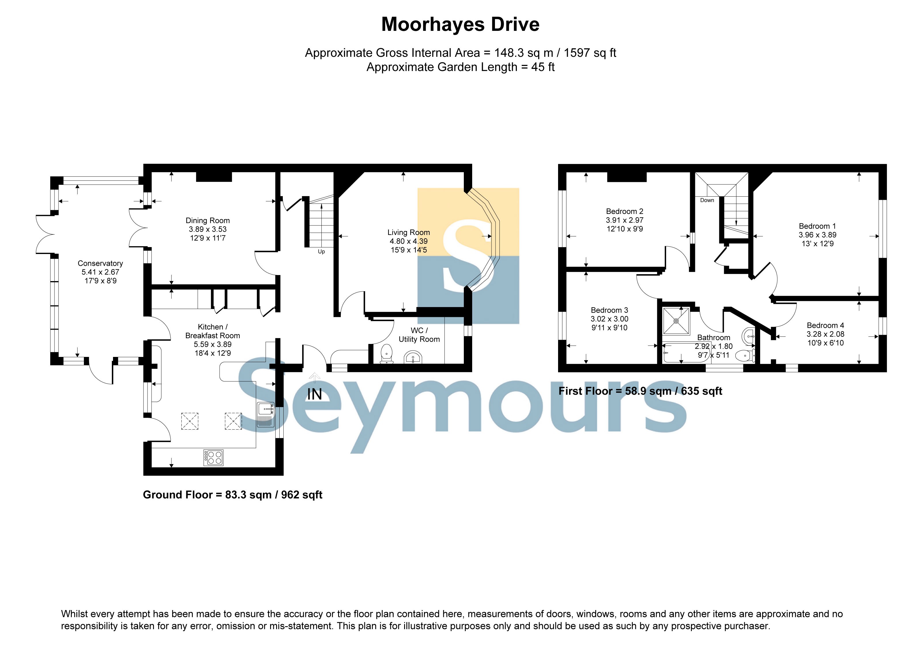 18, Moorhayes Drive, Surrey floorplan