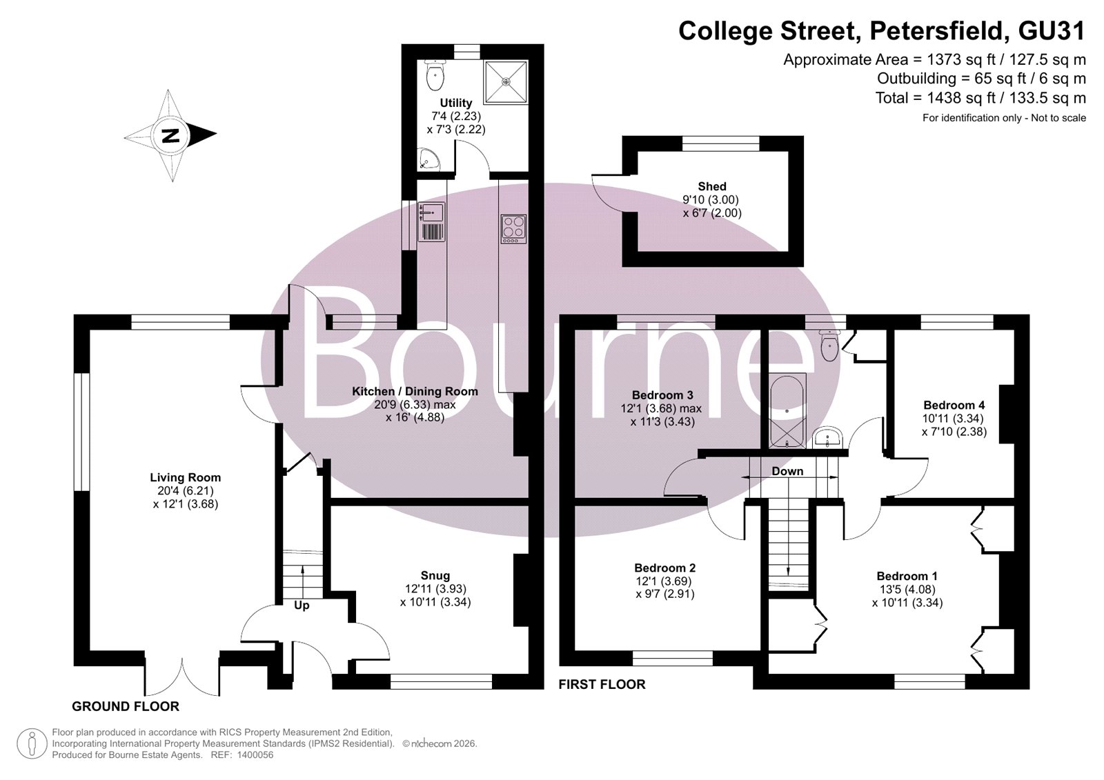 9, College Street, Petersfield floorplan
