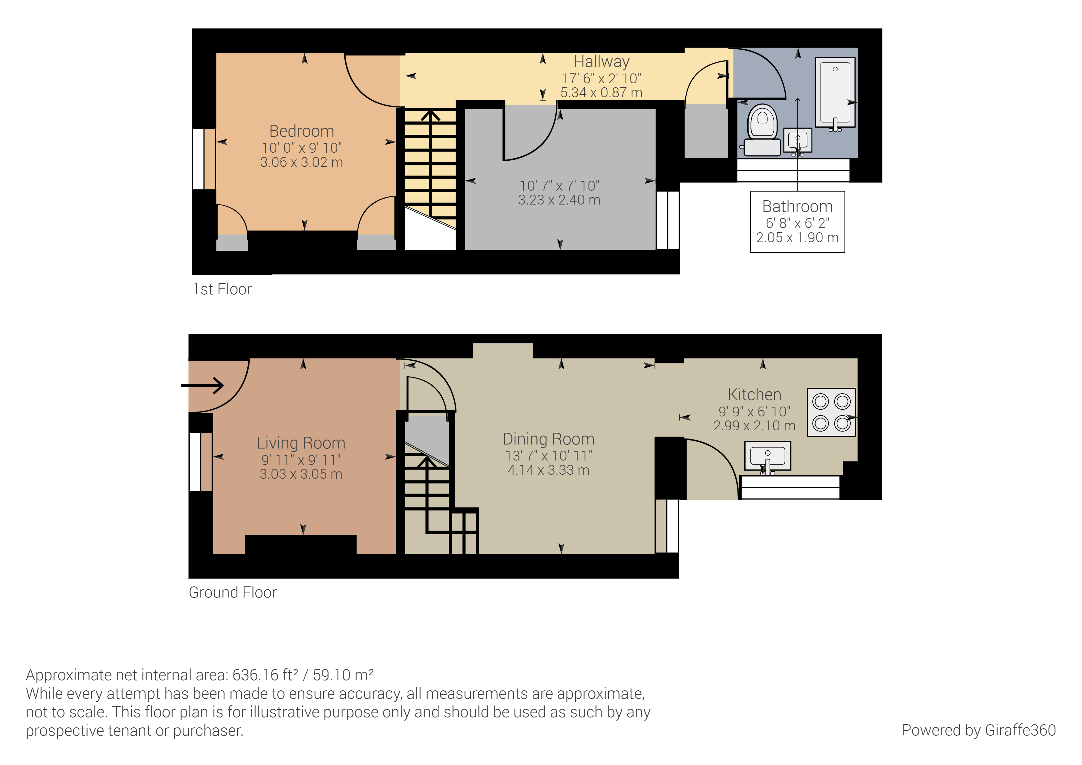 King Street, Brynmawr, Gwent NP23, 2 bedroom terraced house for sale