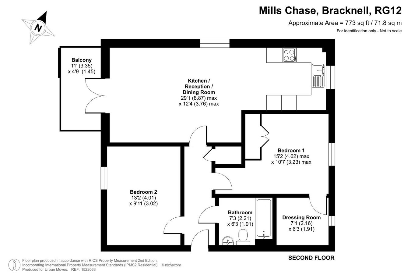 39, Mills Chase, Bracknell floorplan