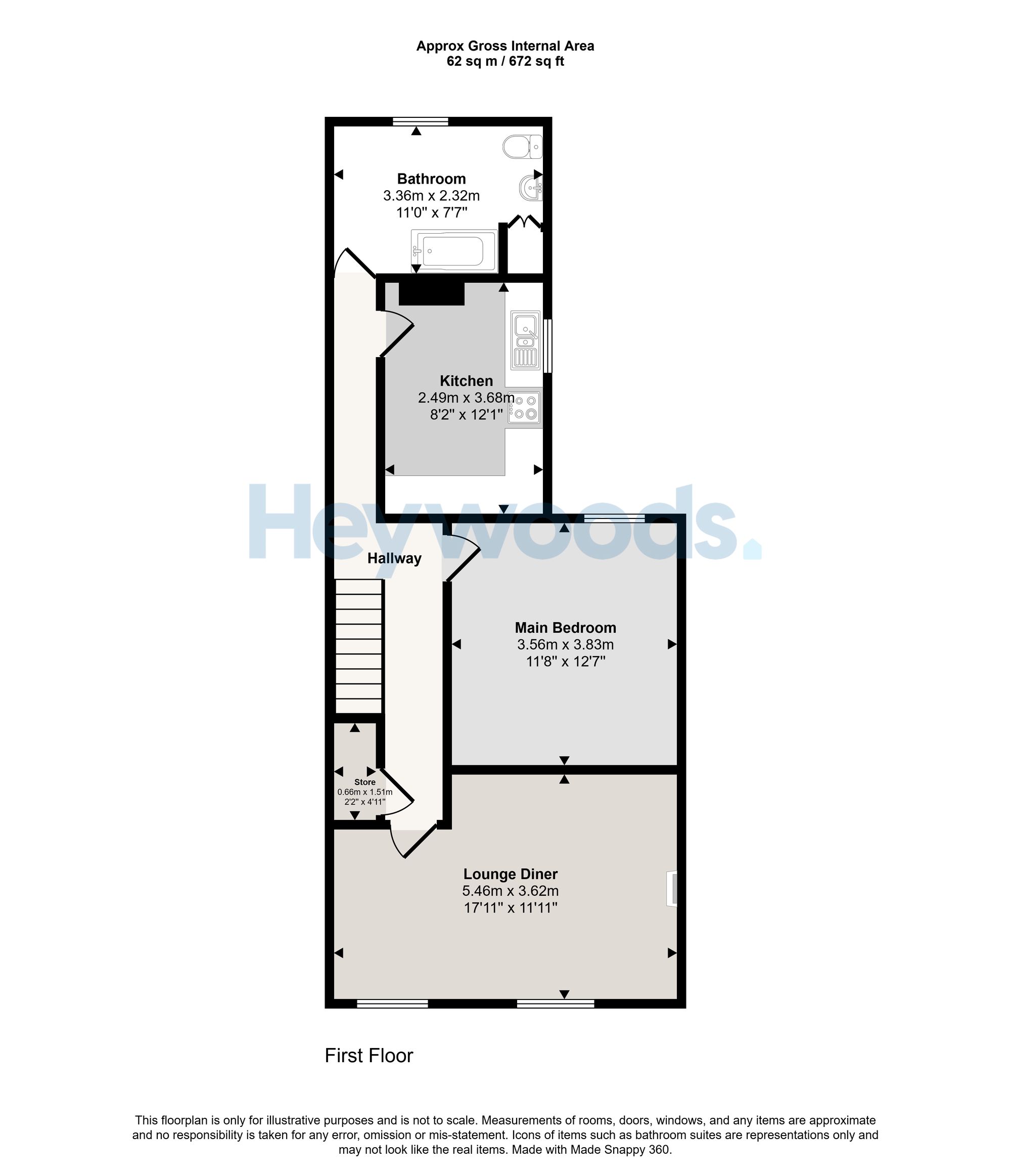 14A Seabridge Road, Newcastle floorplan