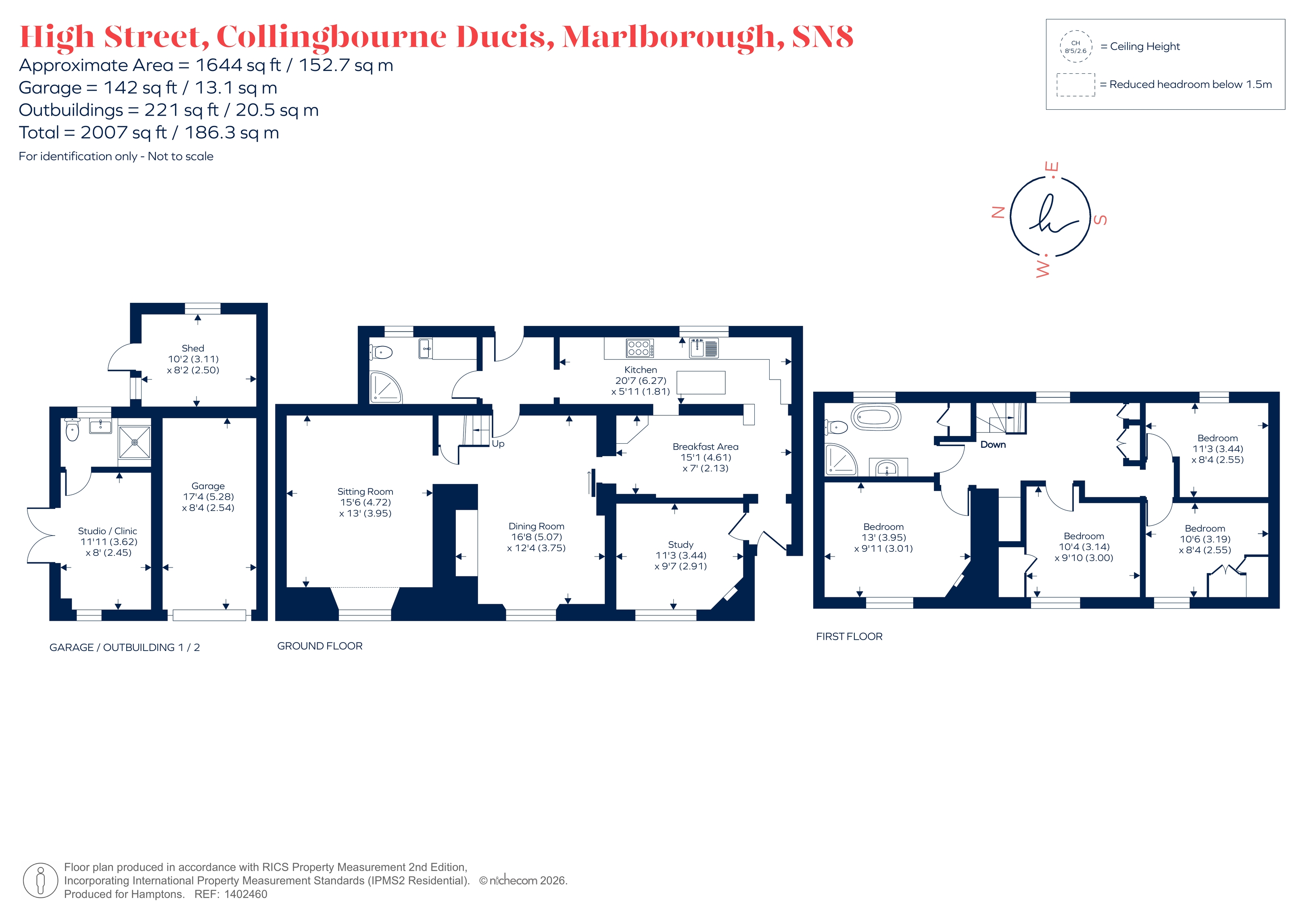 Bourne Cottage, Collingbourne Ducis, Marlborough floorplan