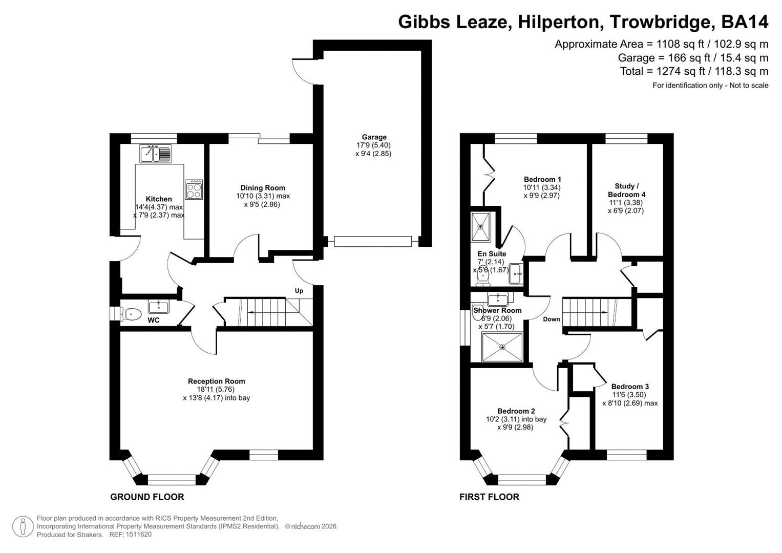 20, Gibbs Leaze, Trowbridge floorplan
