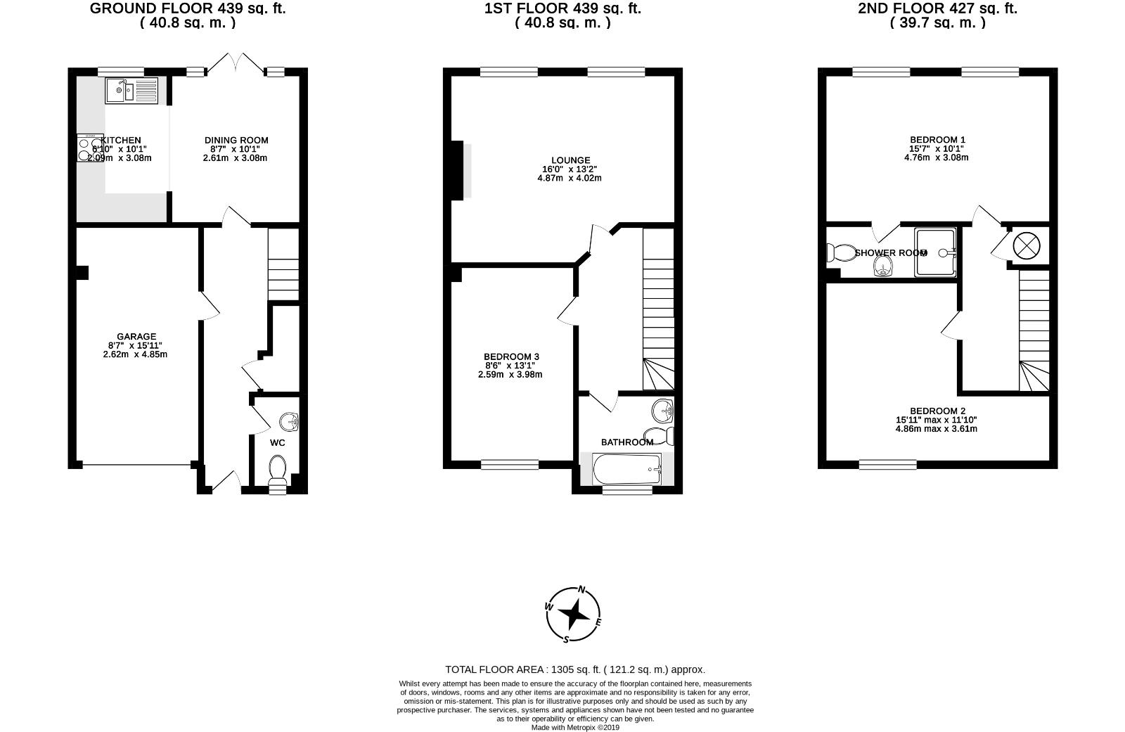 28, Huntington Mews, York floorplan