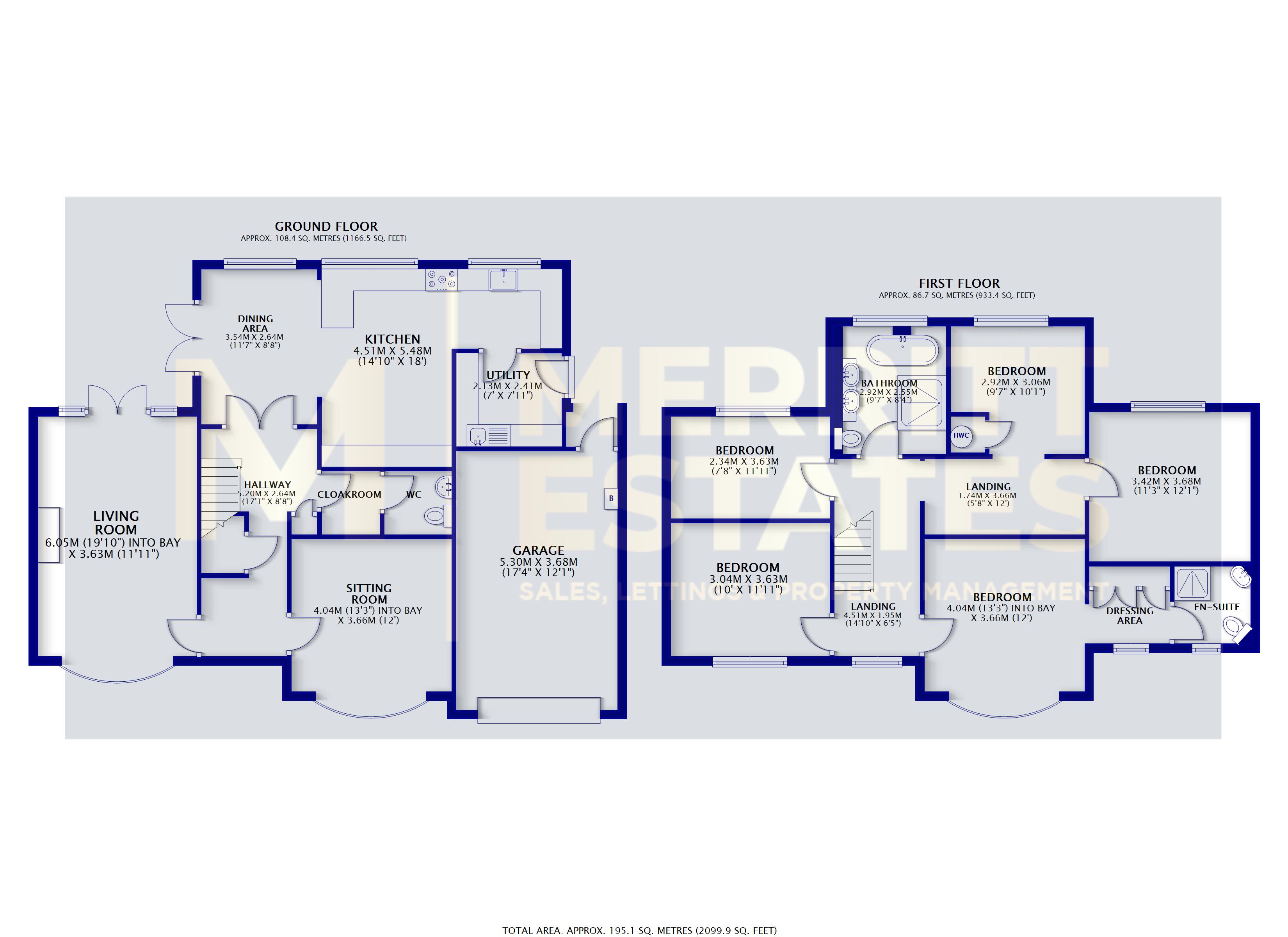18, Brookhill Drive, Nottingham floorplan