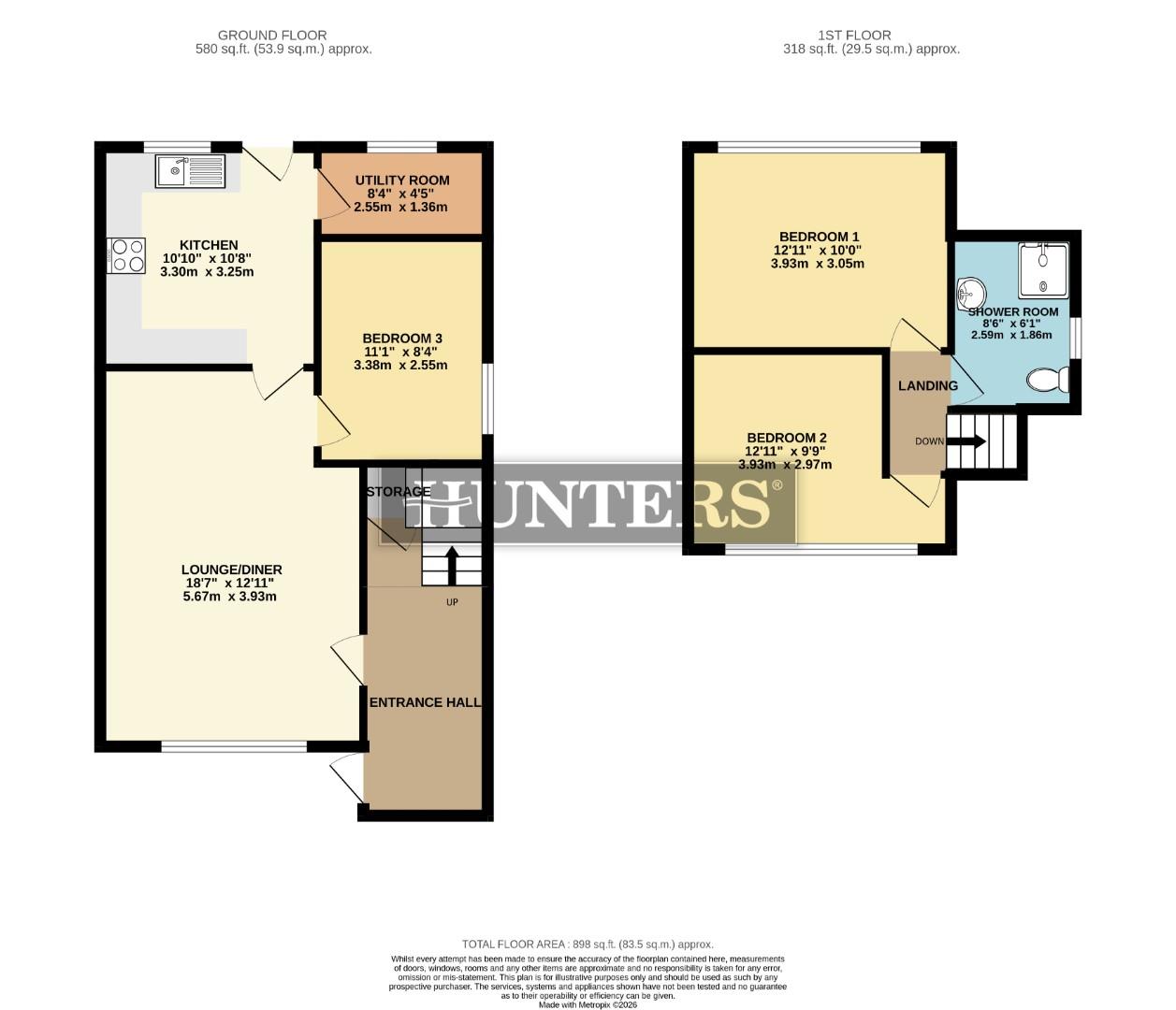 9, Barnes Green, Gainsborough floorplan
