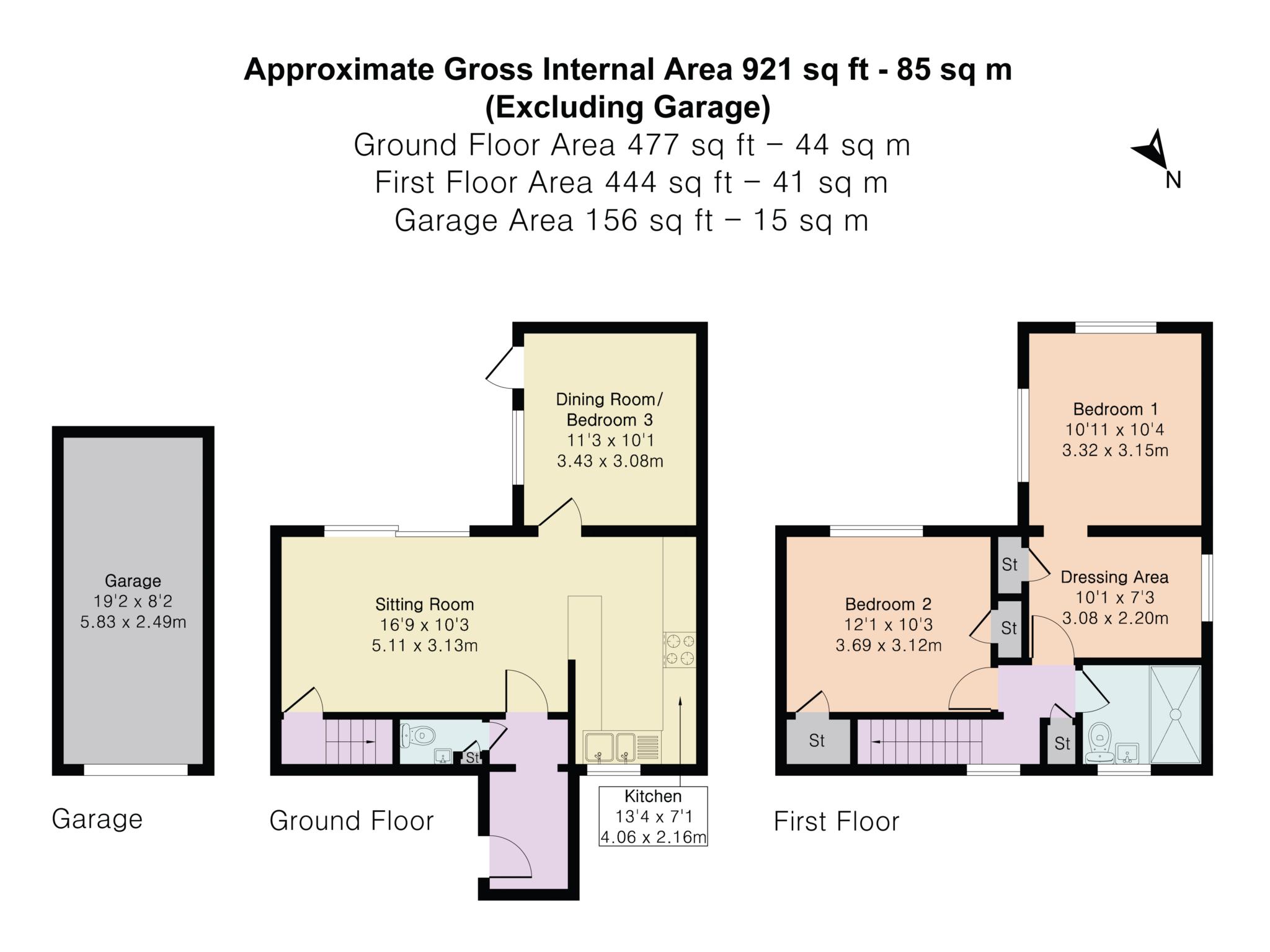 16d, Cranham Terrace, Oxford floorplan