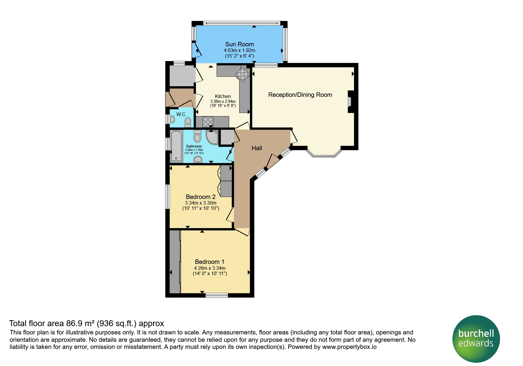 24, Whyburn Lane, Nottingham floorplan