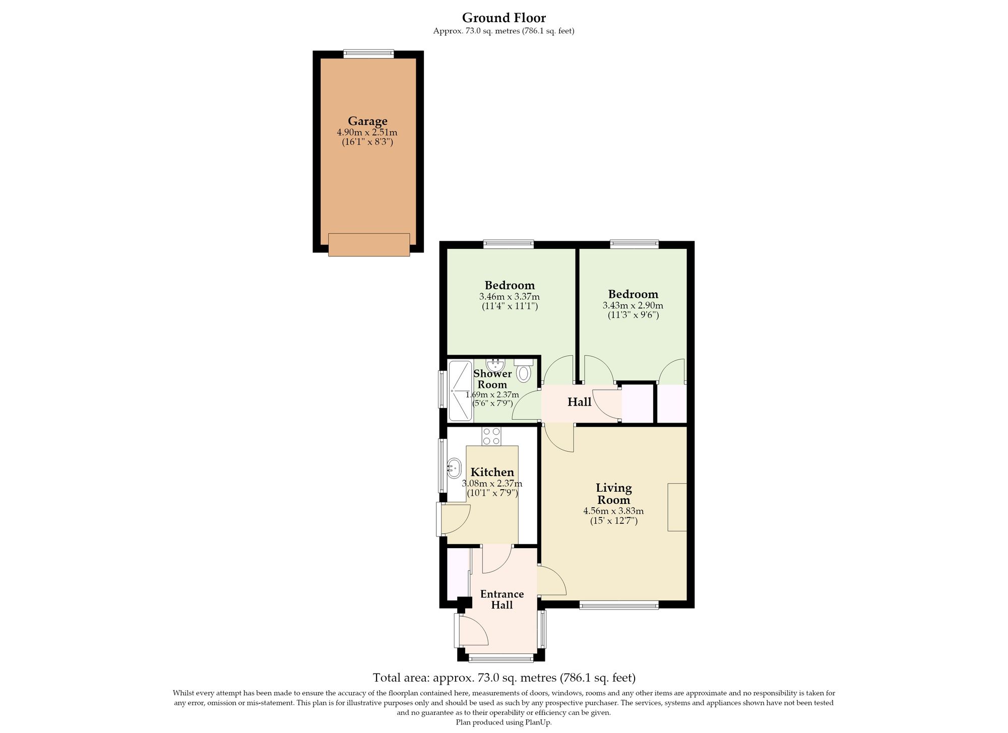 75 Rivermead, Norwich floorplan