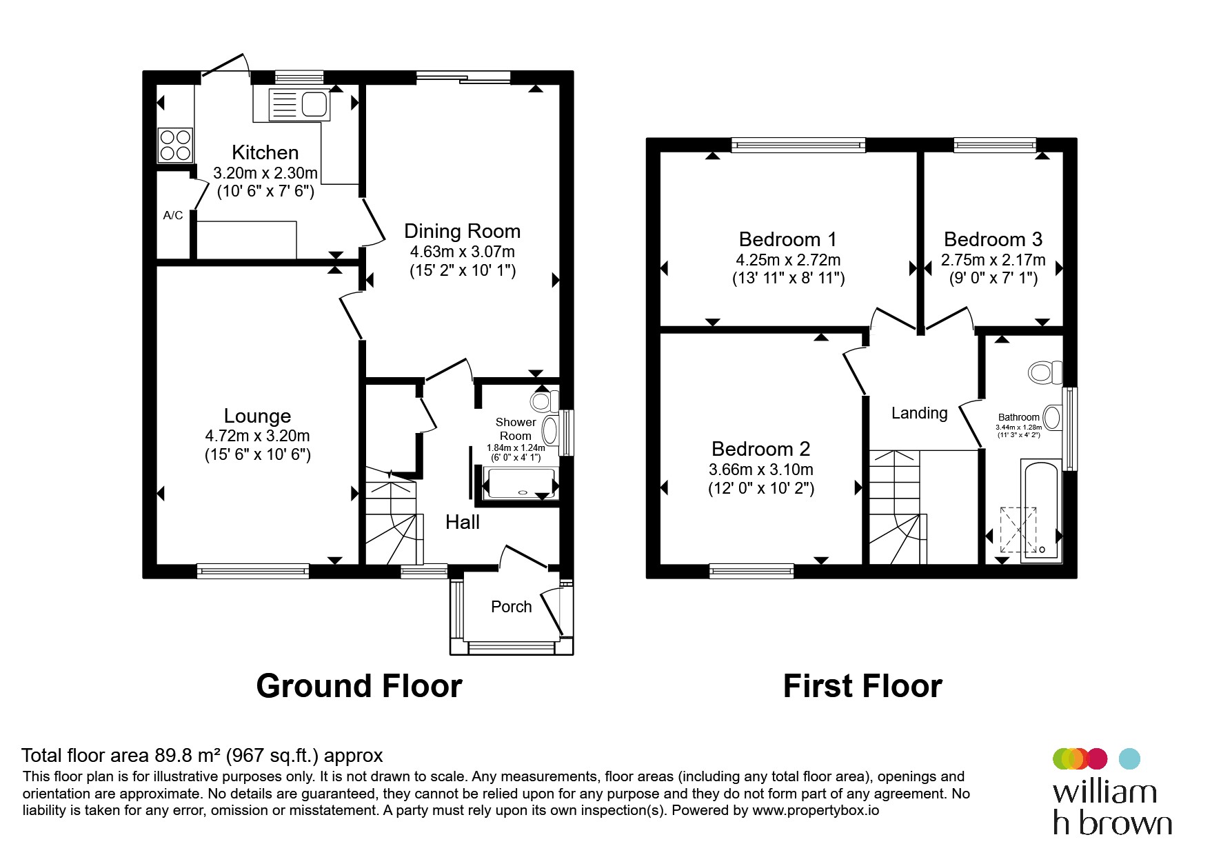 68, Mandeville Road, Hertford floorplan