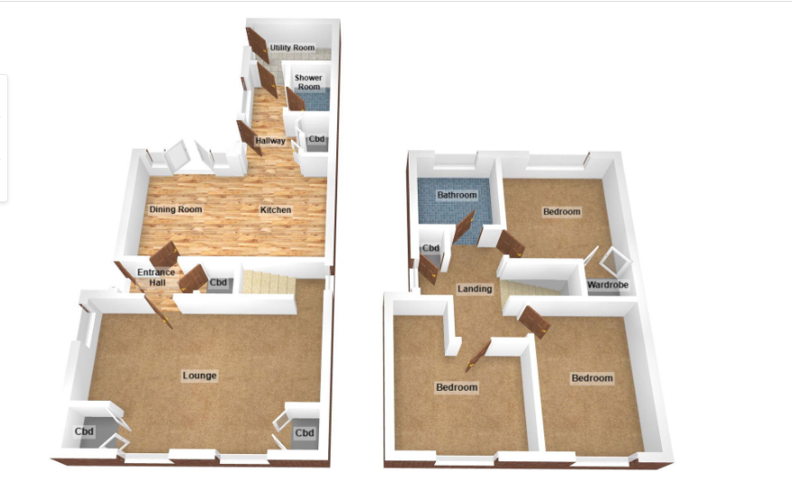 Y Bwthyn, Chepstow floorplan