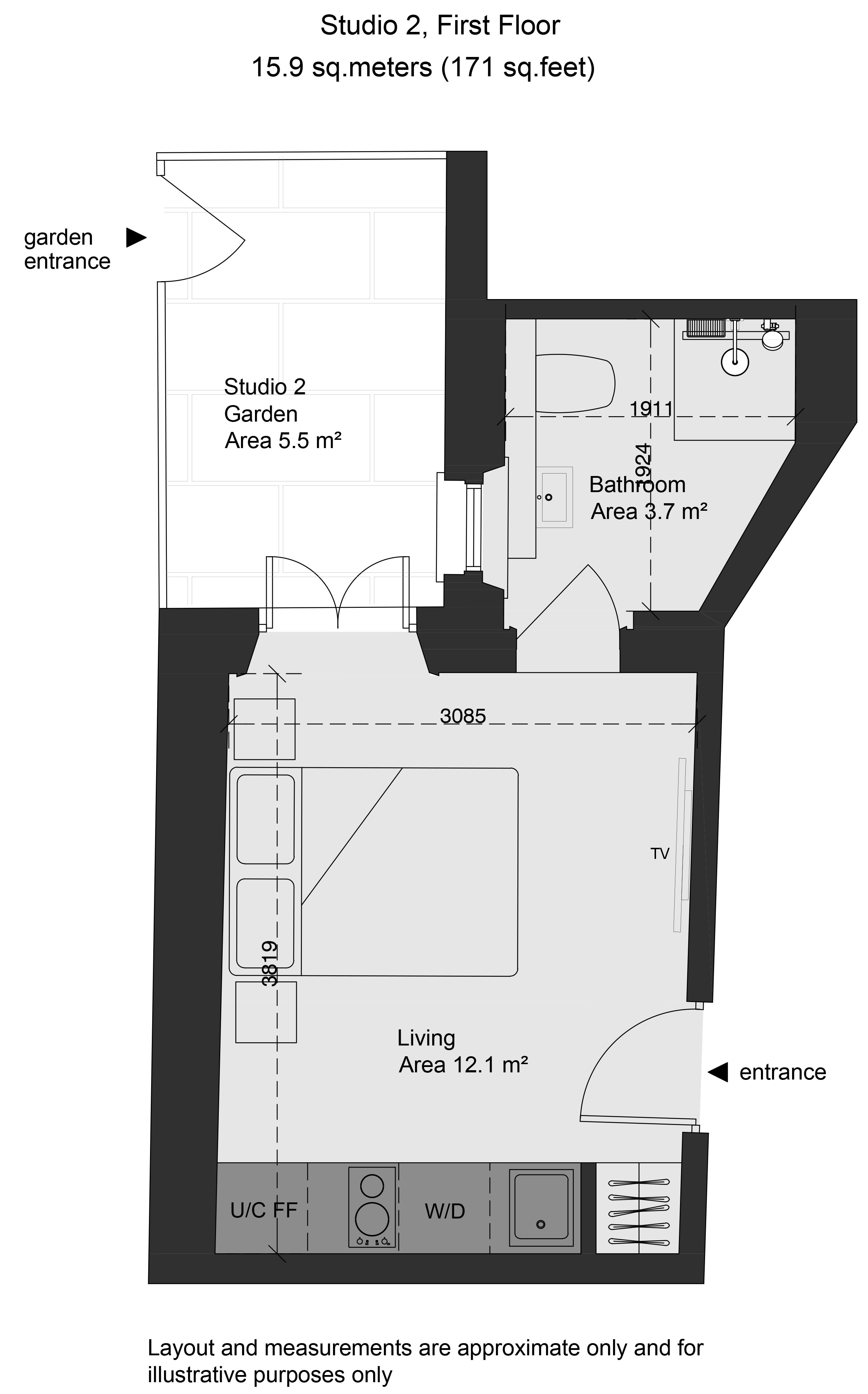 0 Bedrooms Studio to rent in 55, Croxley Road, London W9