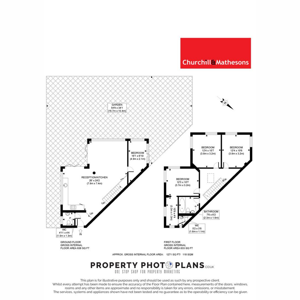 49a, Connaught Road, London floorplan