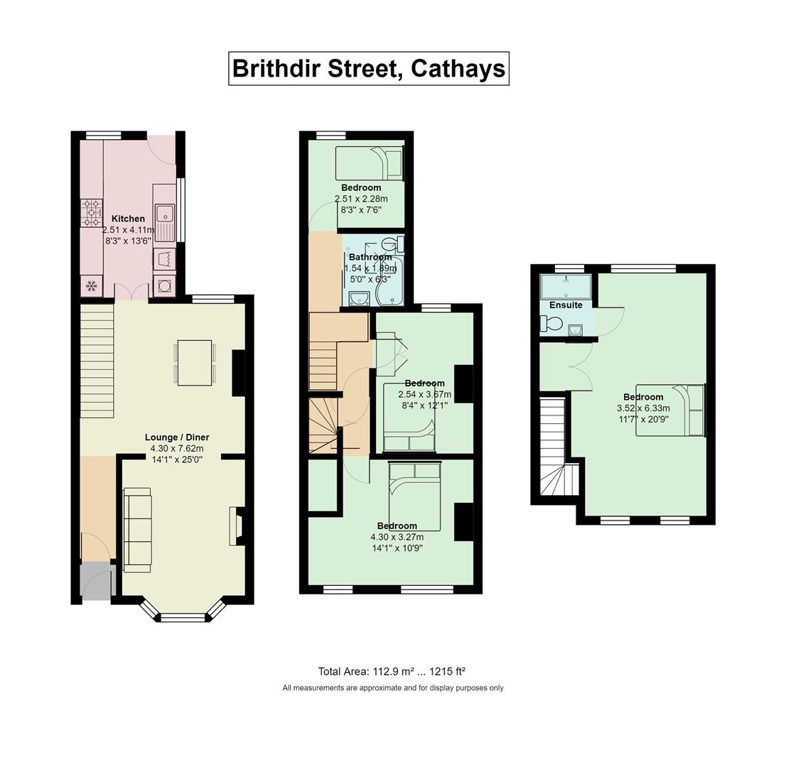 Brithdir Street, Cardiff floorplan