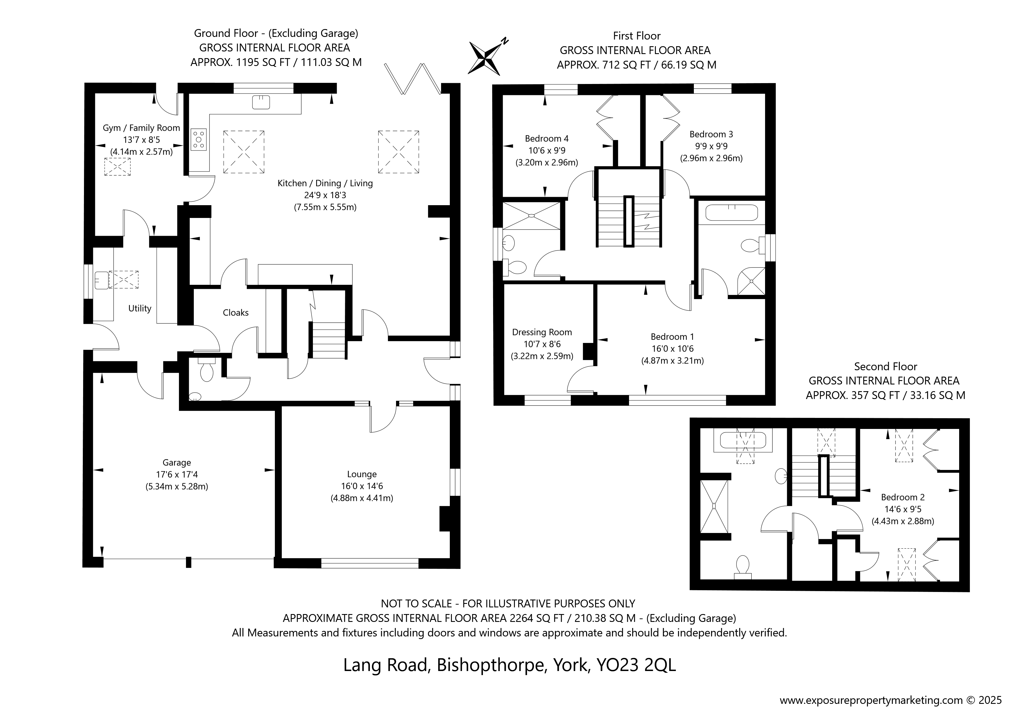 46, Lang Road, York floorplan