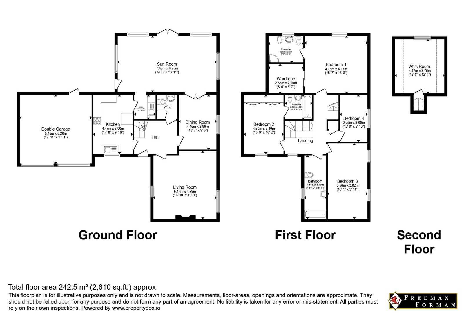 7, Caysers Croft, Tonbridge floorplan