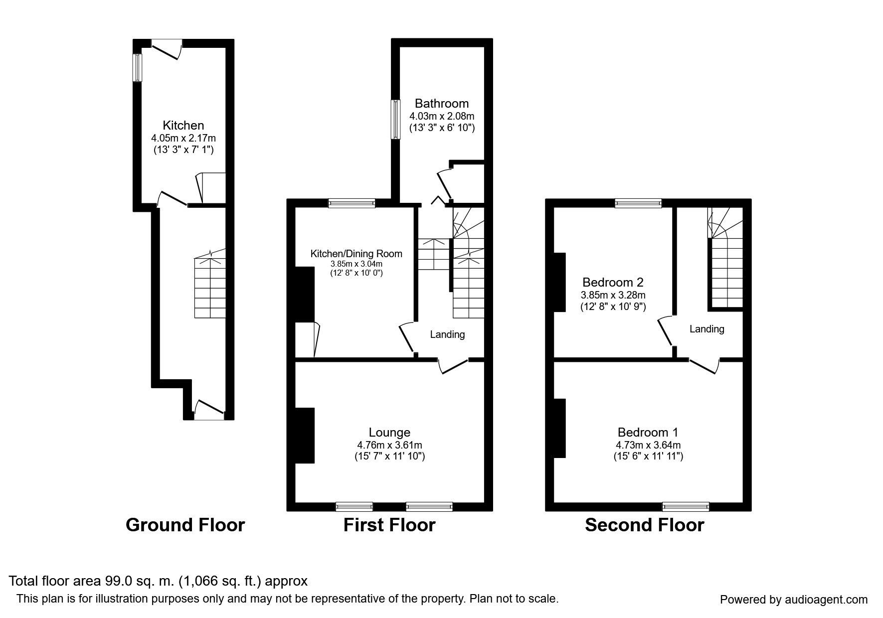 2 Bedrooms Flat to rent in Mortimer Street, Herne Bay CT6