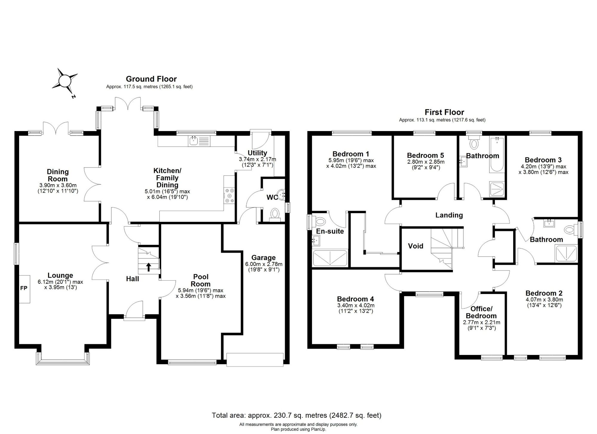 2 Nidd Croft, Harrogate floorplan