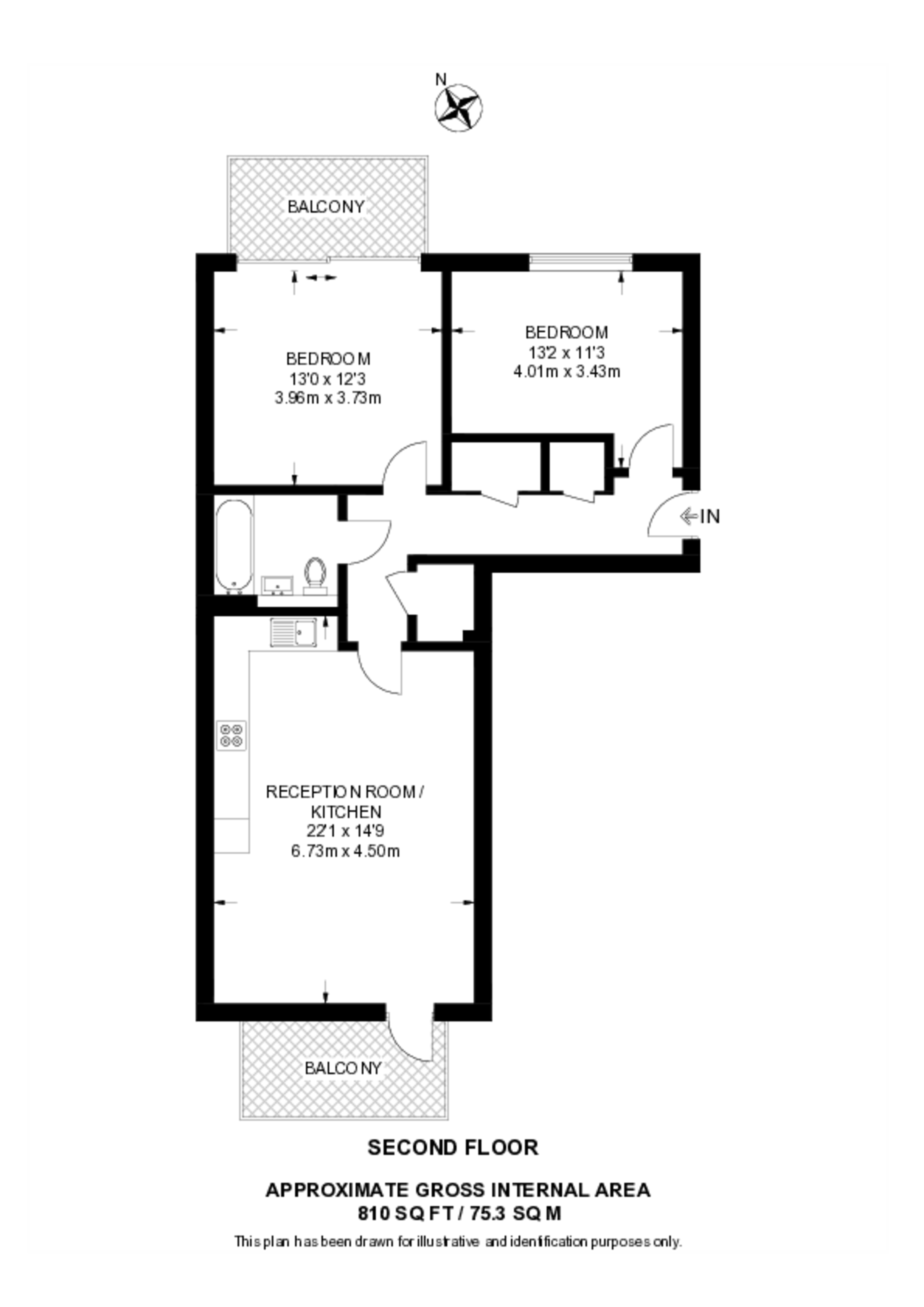 Finlay Court, Woolwich floorplan