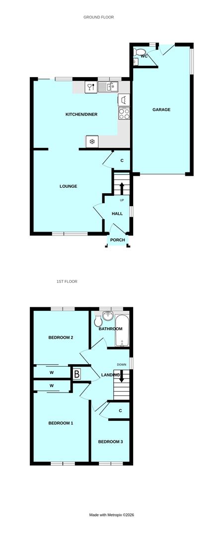 17, Holly Park Close, Plymouth floorplan