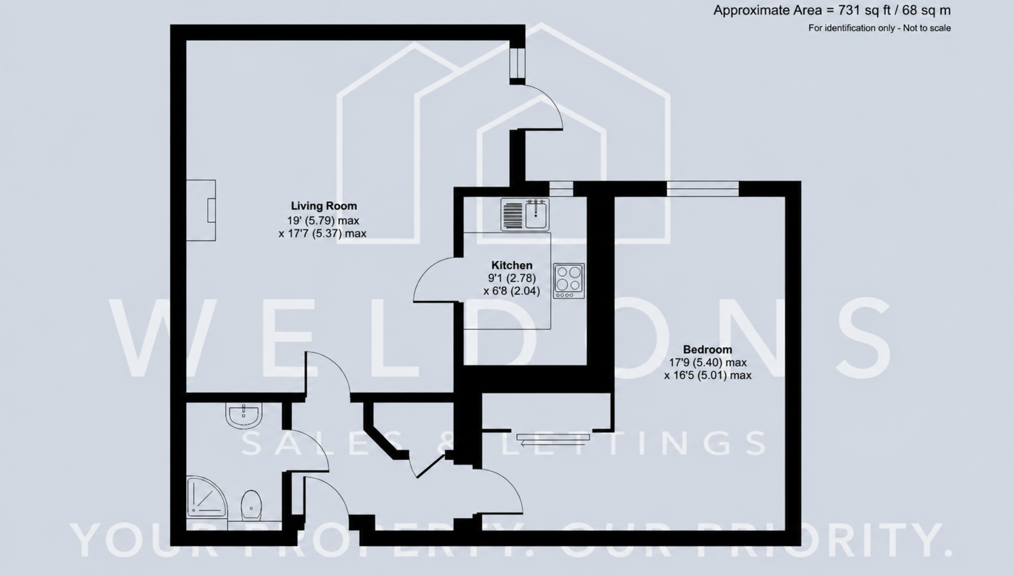 Apartment 15, Hardy Lodge, Shaftesbury floorplan