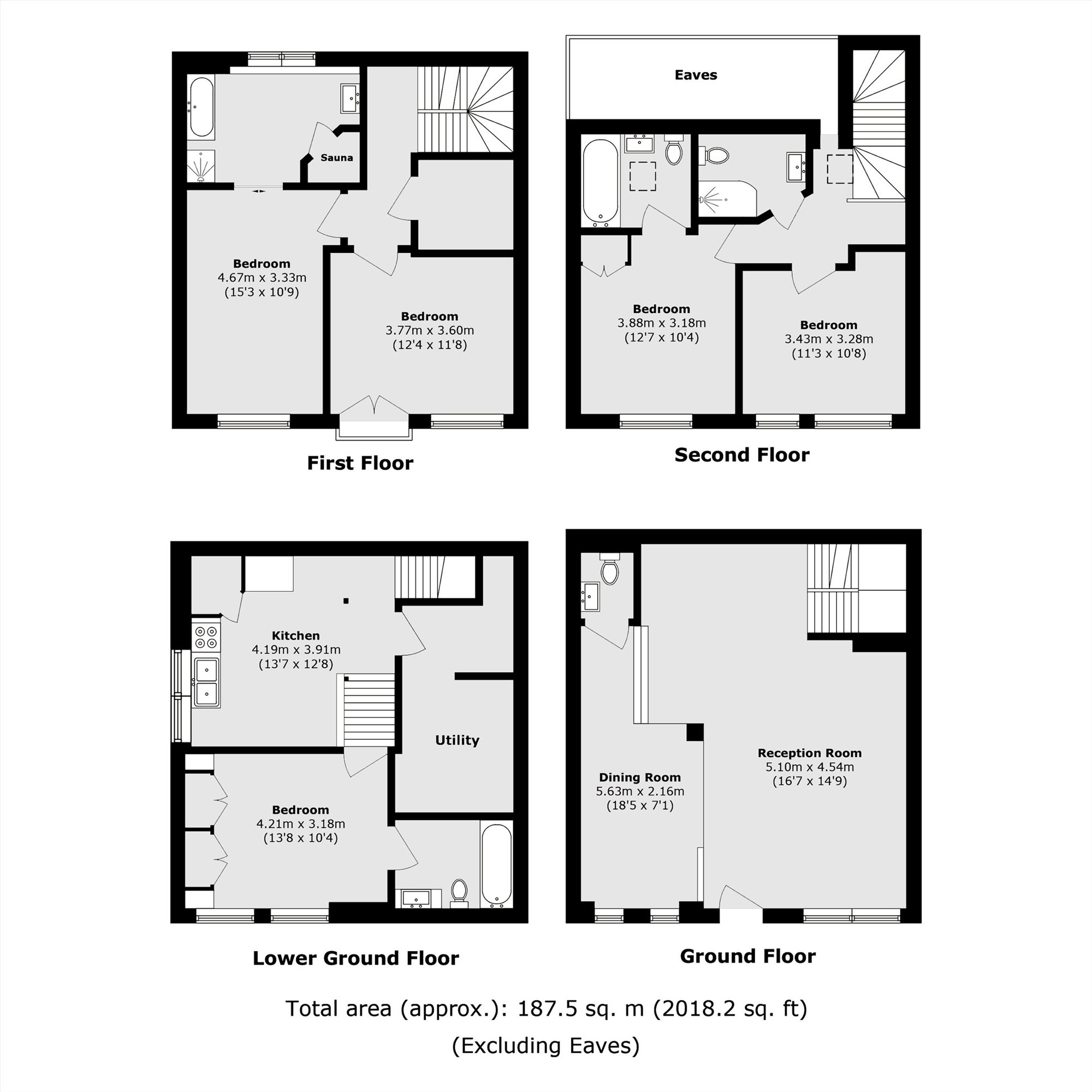 19, Petersham Place, London floorplan
