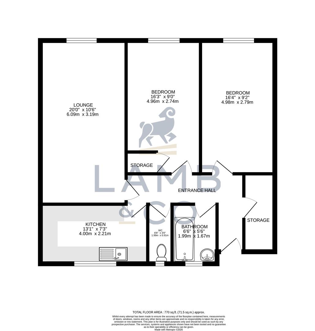 70, Nayland Drive, Clacton-On-Sea floorplan