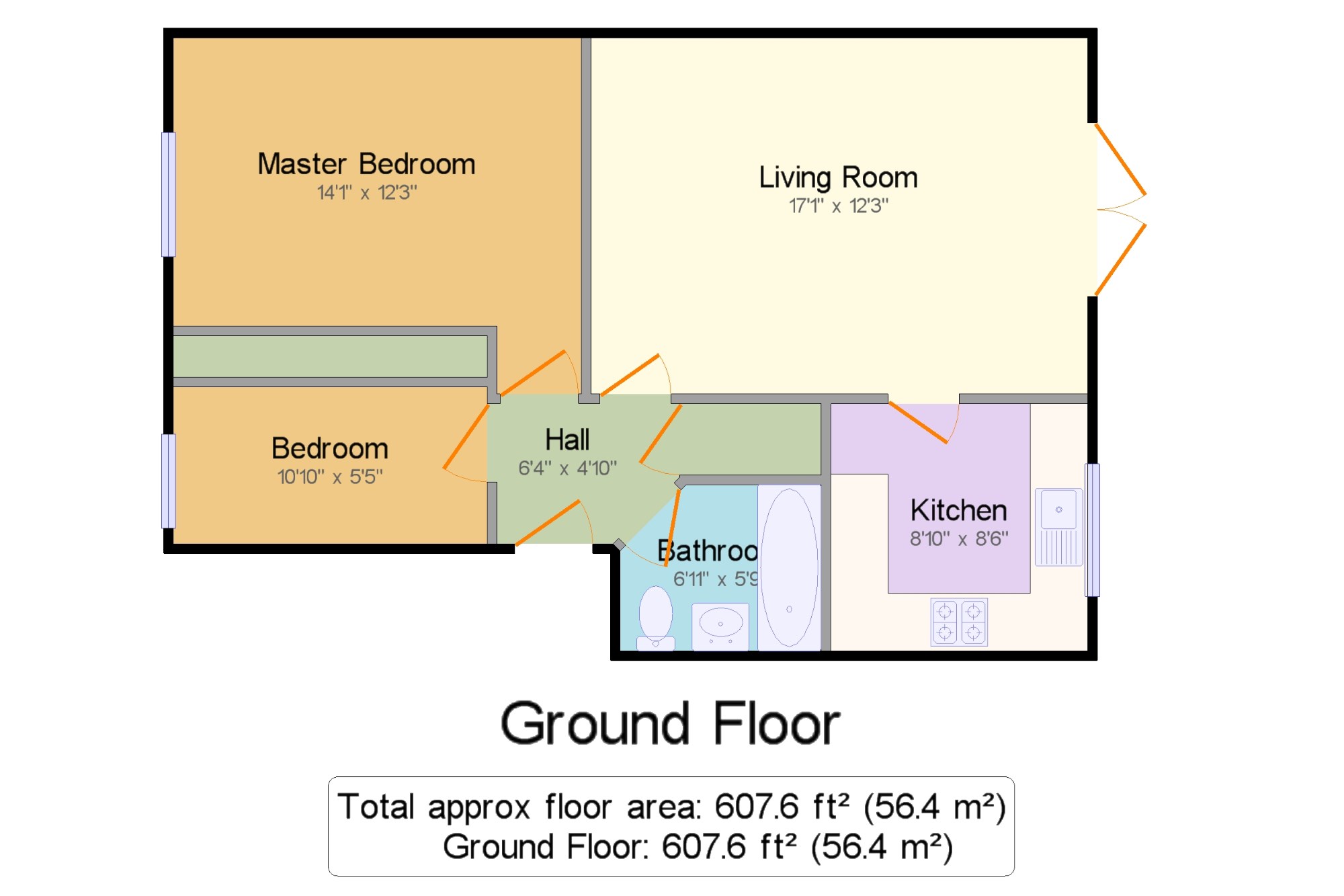 2 Bedrooms Flat for sale in Cuffley Court, Hemel Hempstead, Hertfordshire HP2