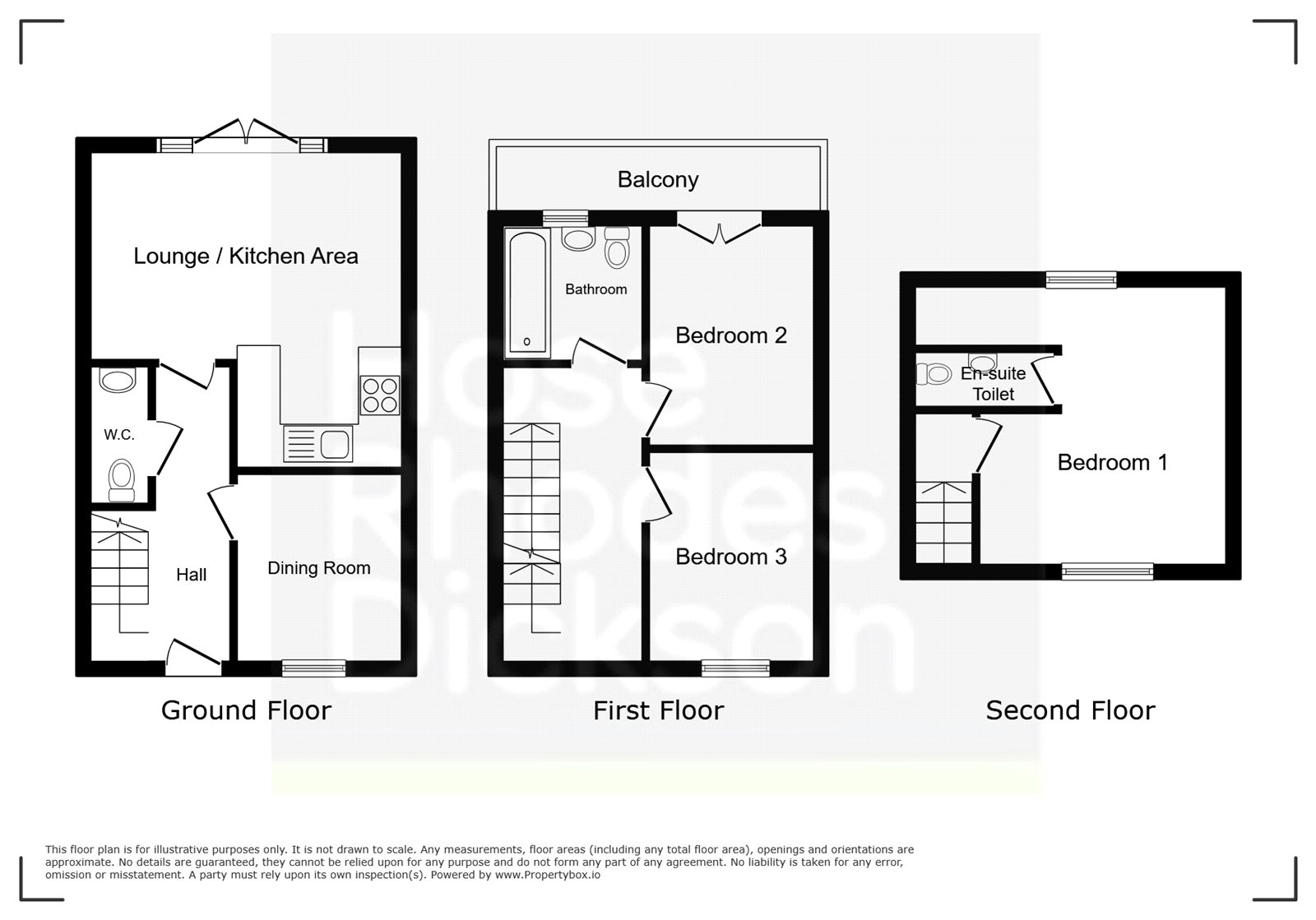 3 Priory Mews,, Priory Road, Isle of Wight floorplan