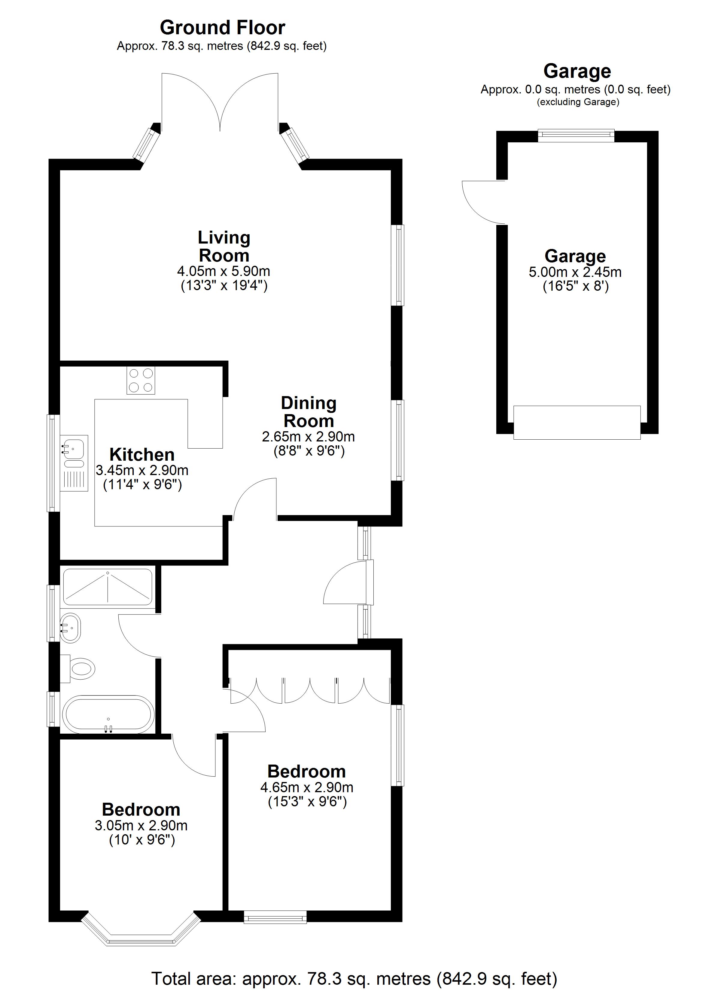 32, Wendley Drive, Addlestone floorplan