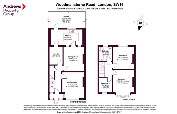 3 Bedrooms Terraced house for sale in Woodmansterne Road, London SW16