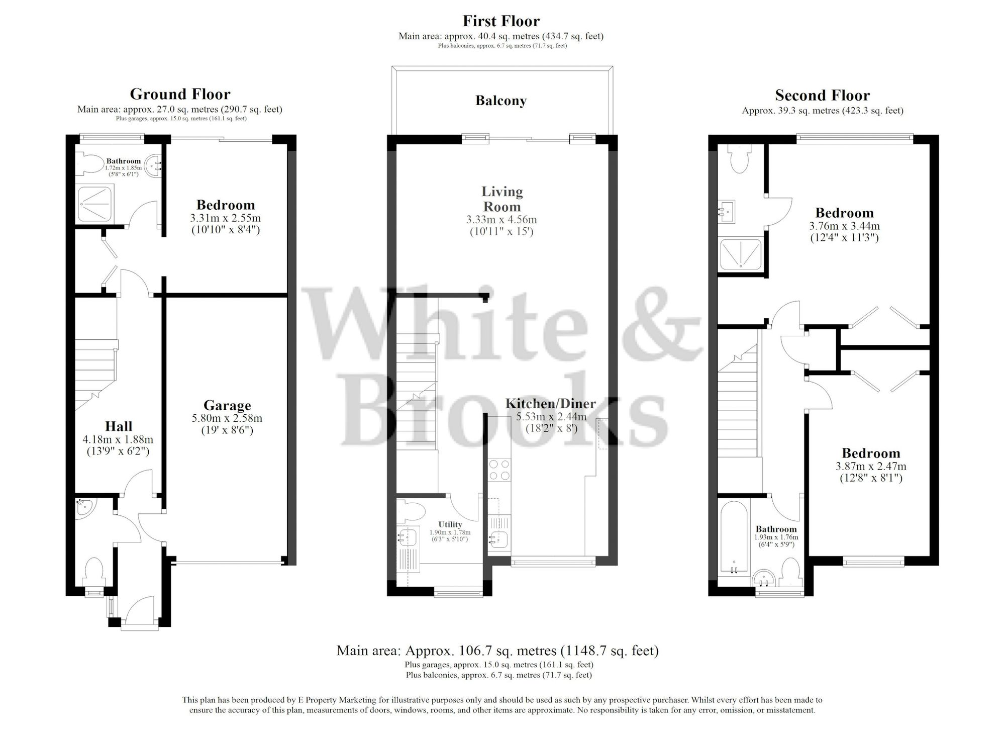 1 Seafield Terrace Stocker Road, Bognor Regis floorplan