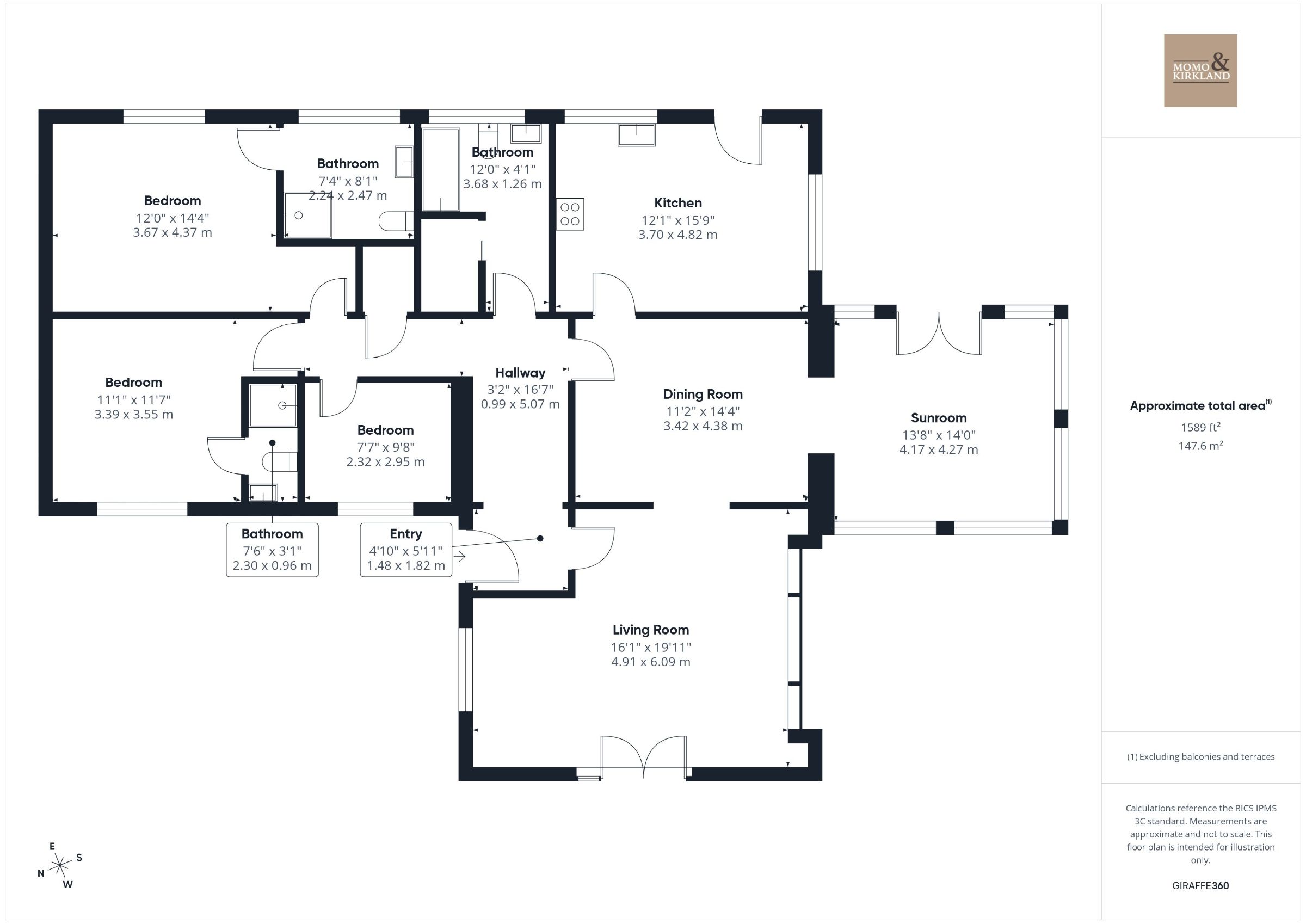 101 Raploch Street, Larkhall floorplan
