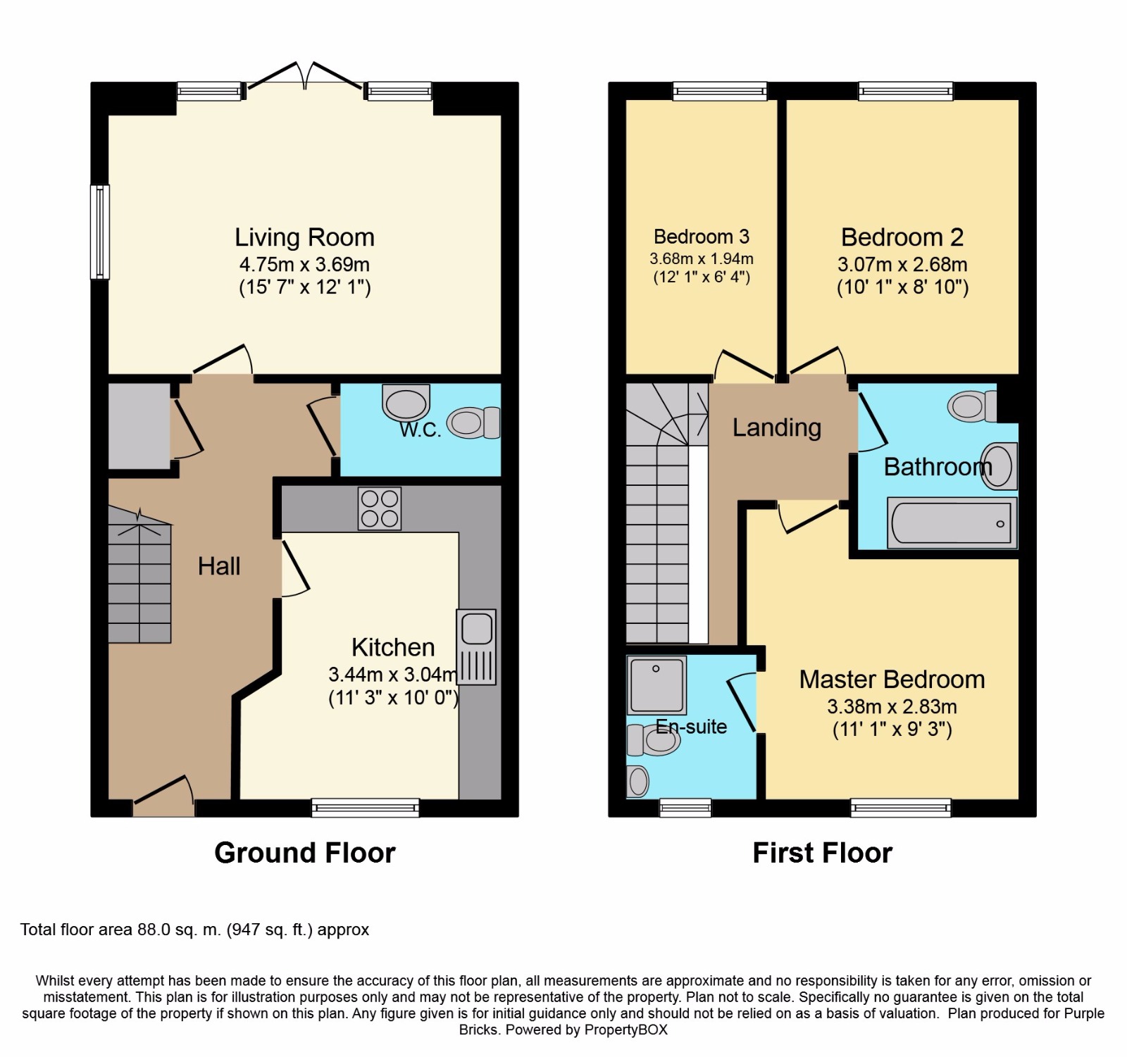 3 Bedrooms Semi-detached house for sale in Crump Way, Evesham WR11