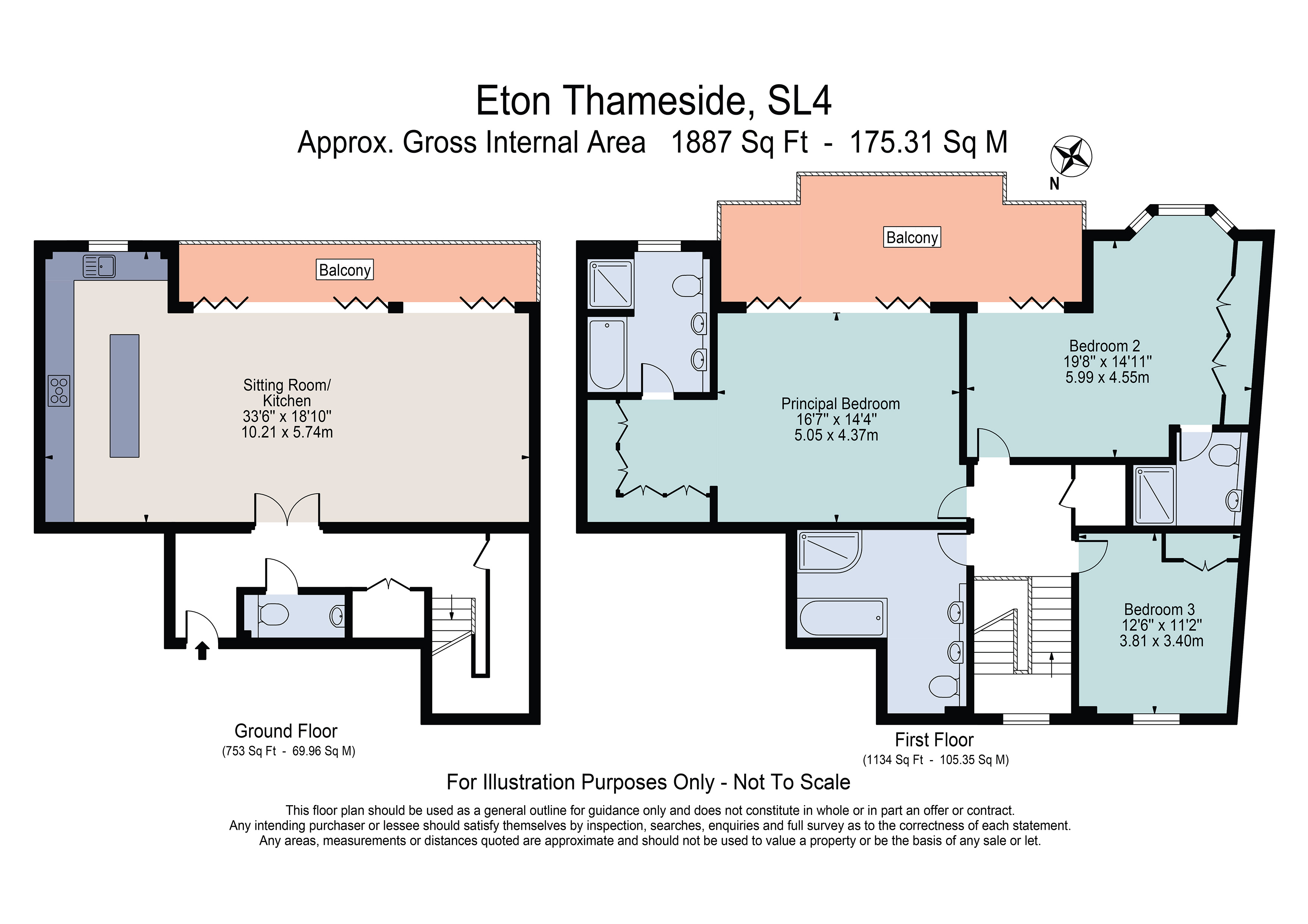 10, Eton Thameside, 15, Brocas Street, Windsor floorplan