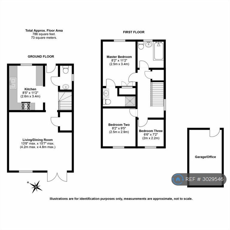 James Meadow, Slough floorplan