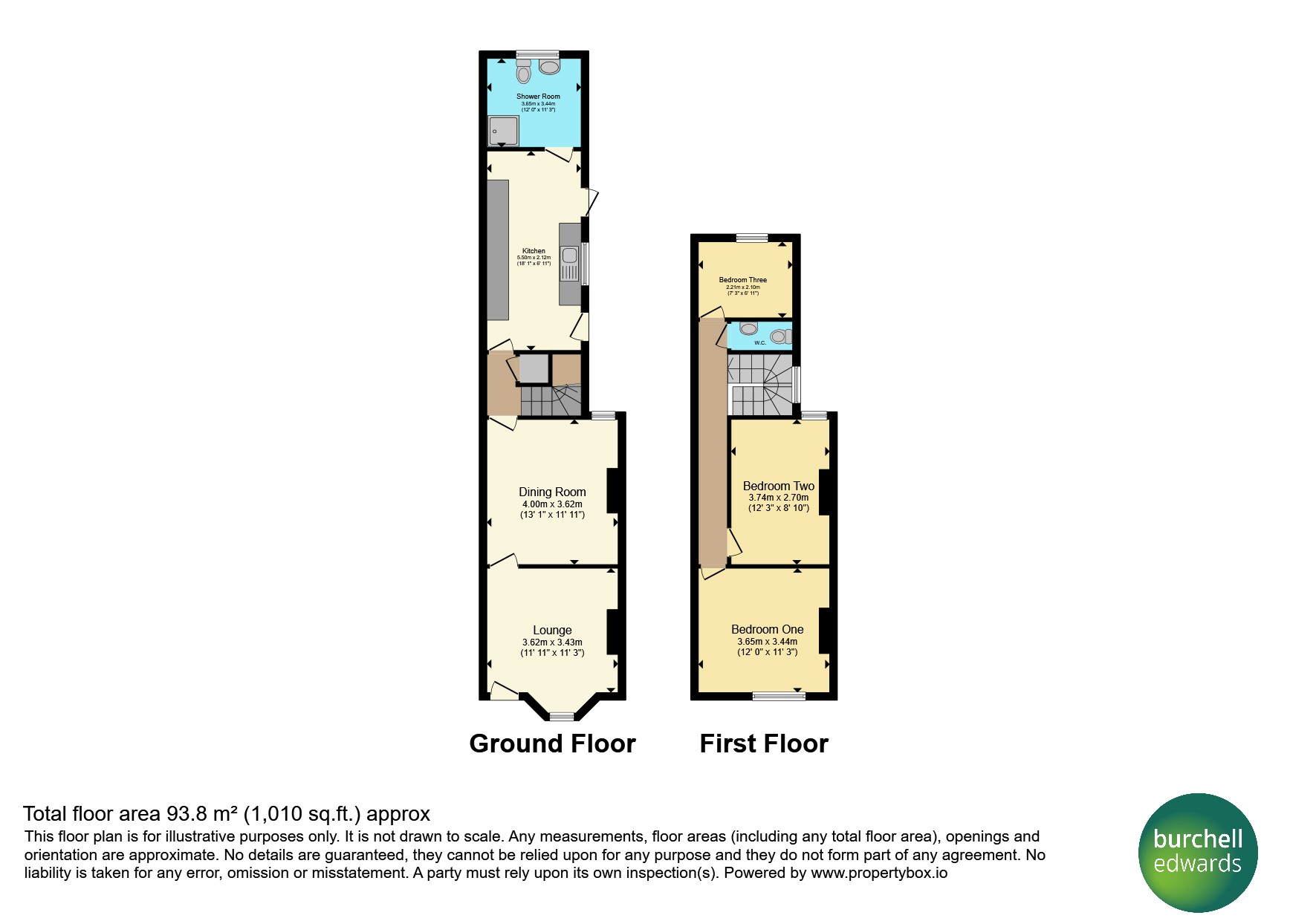4, Mary Road, Birmingham floorplan