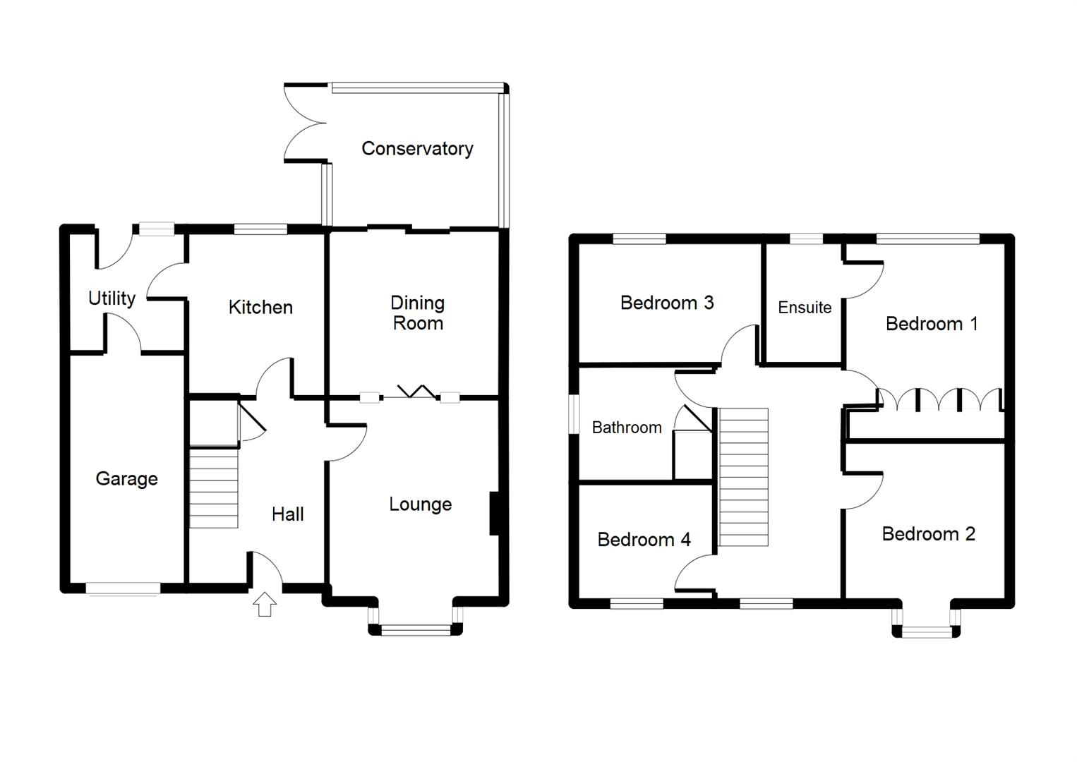 Waterfall Gardens Newborough Peterborough Pe6 4 Bedroom Detached 9 Waterfall Gardens Vebra Floorplan