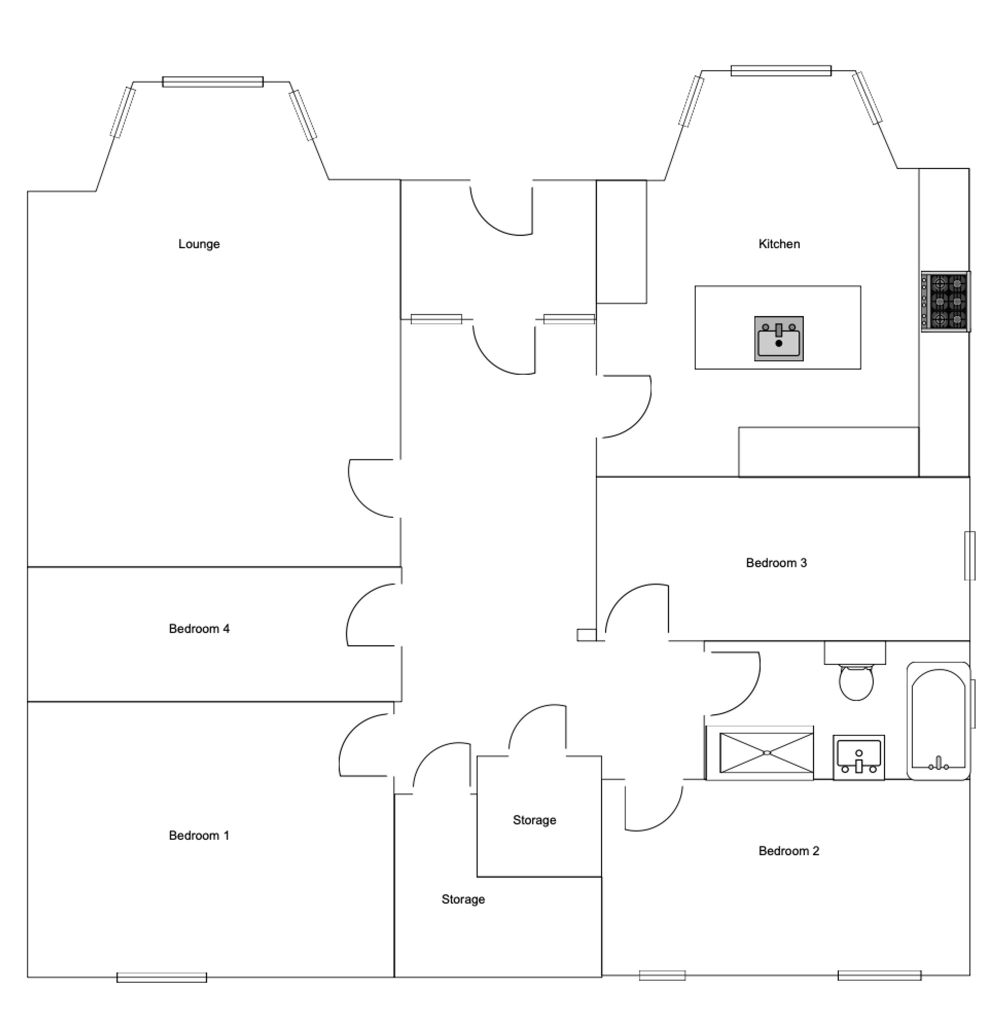 41 Margaret Street, Greenock floorplan