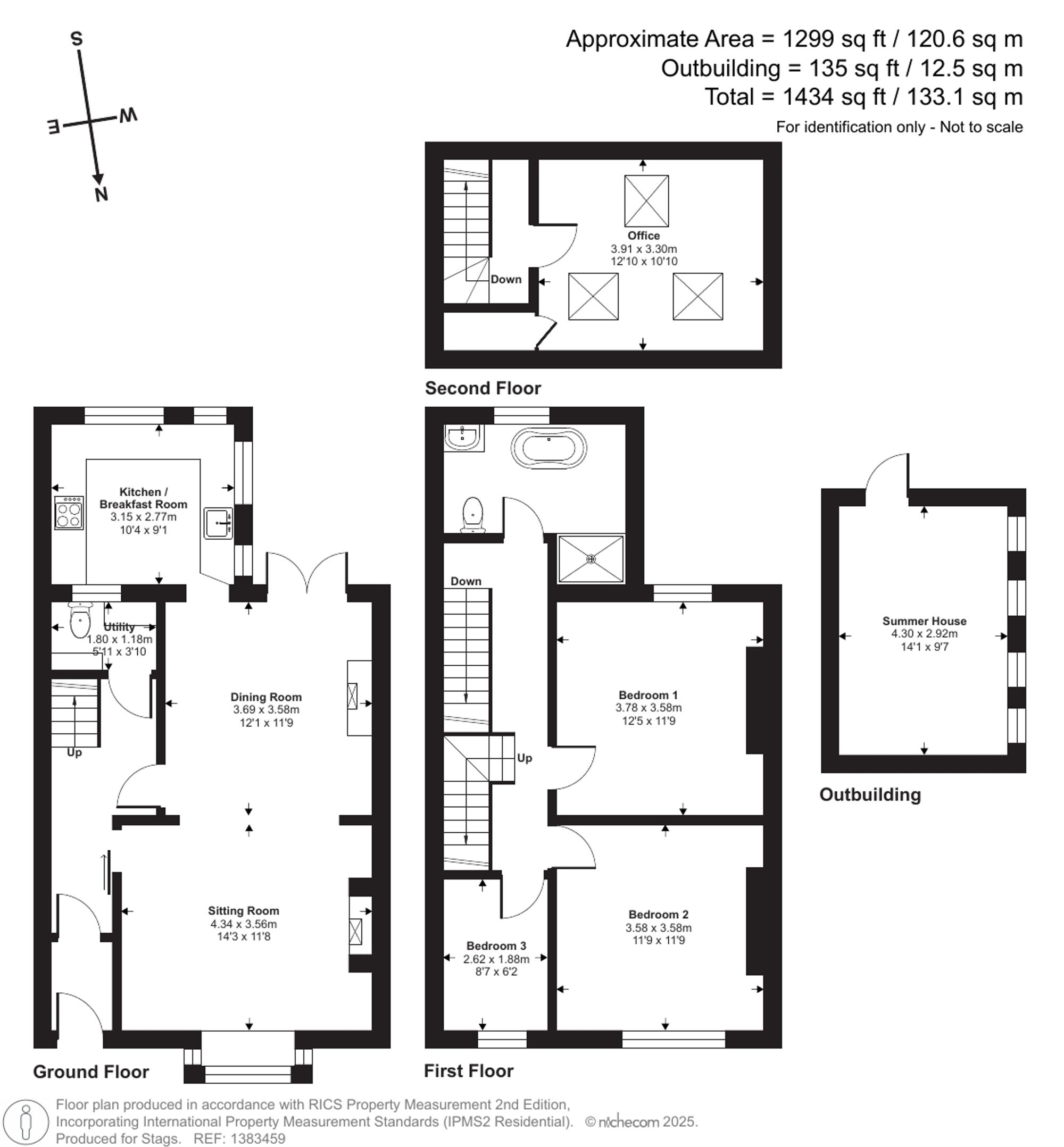 120 Coombe Vale Road, Teignmouth floorplan